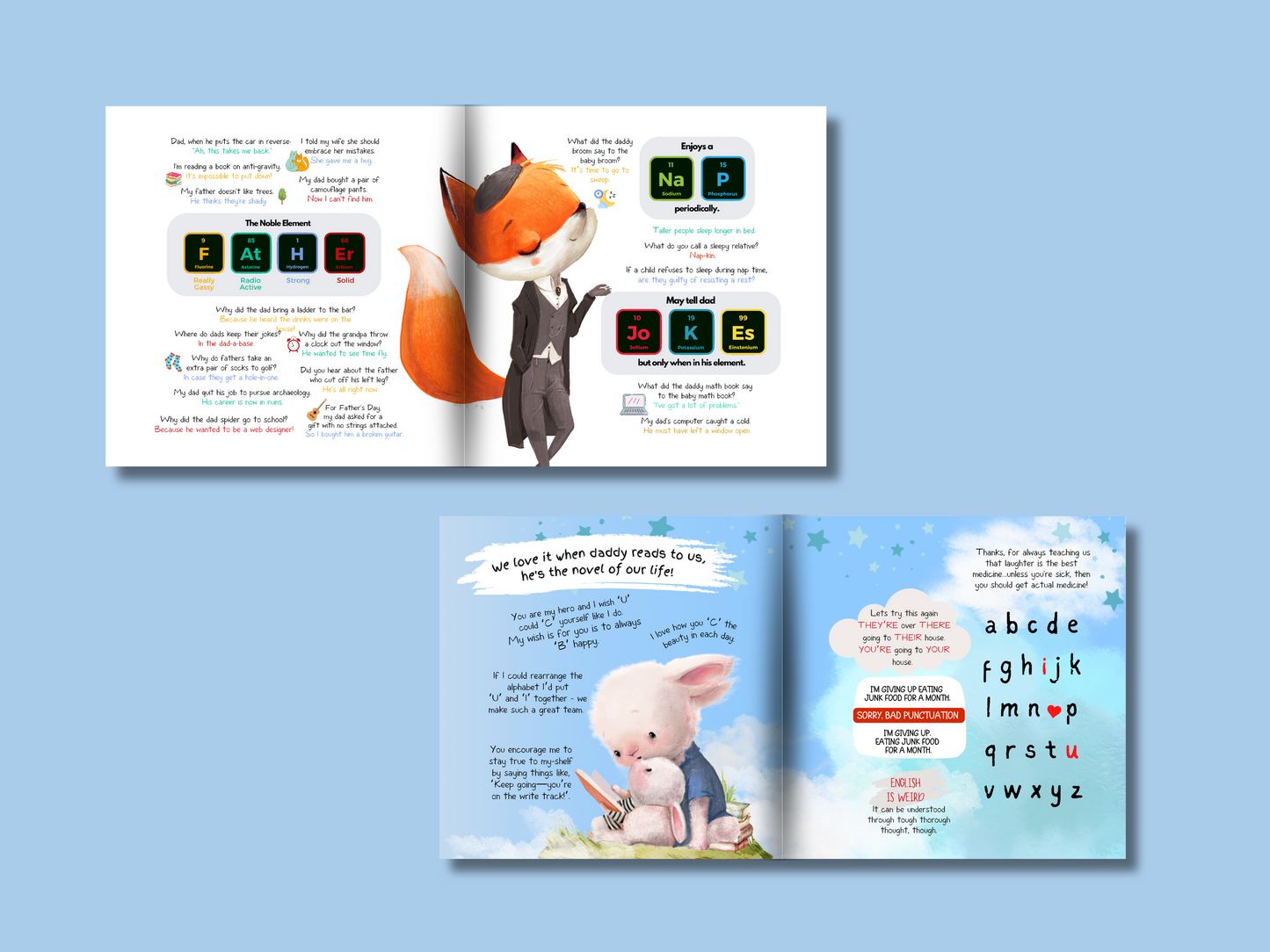 Personalised Dad Jokes Book