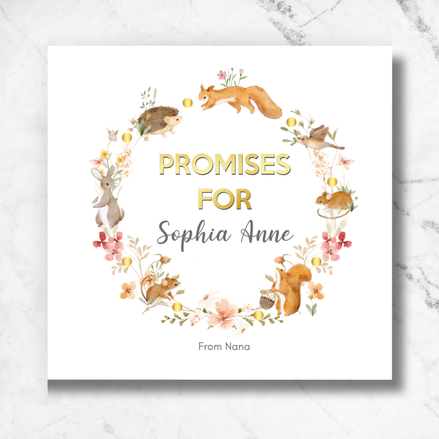 Personalised Promises For You