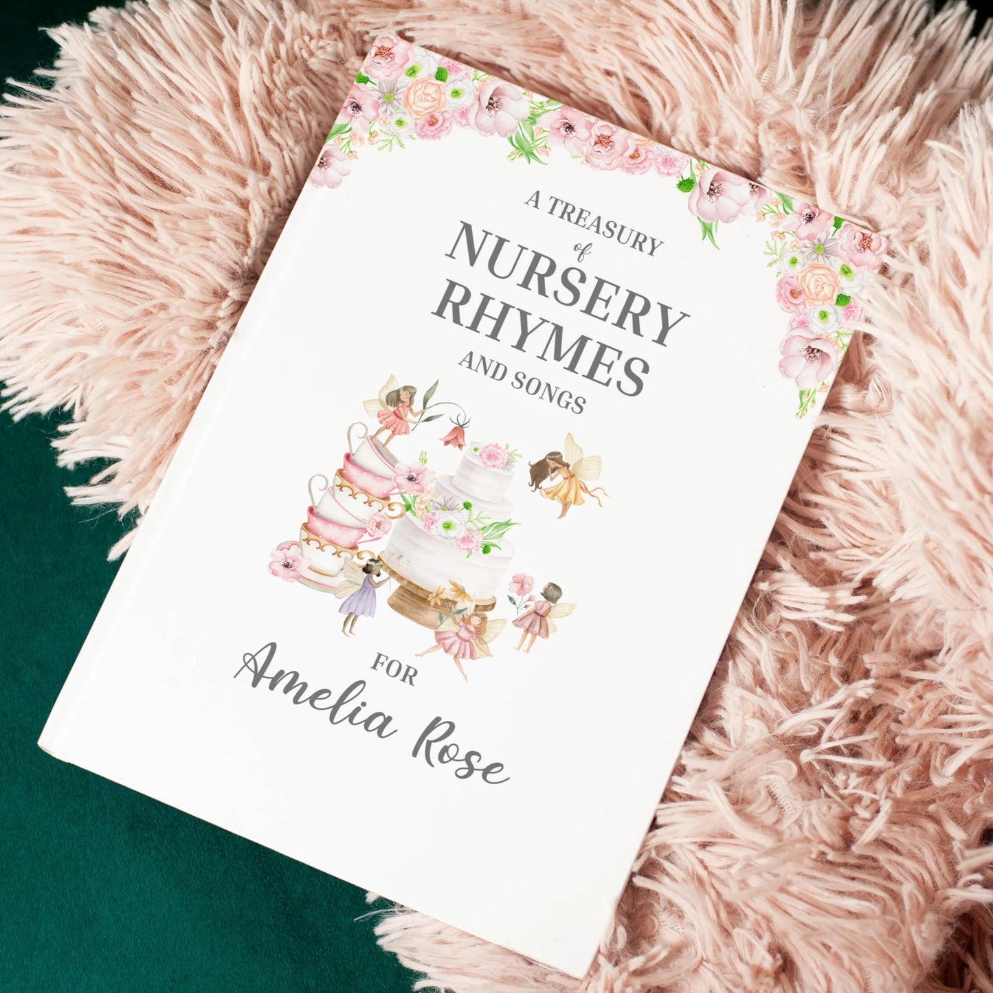 Personalised Nursery Rhymes And Songs - Pink