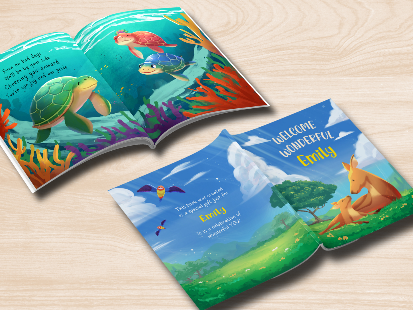 Personalised Welcome Wonderful One