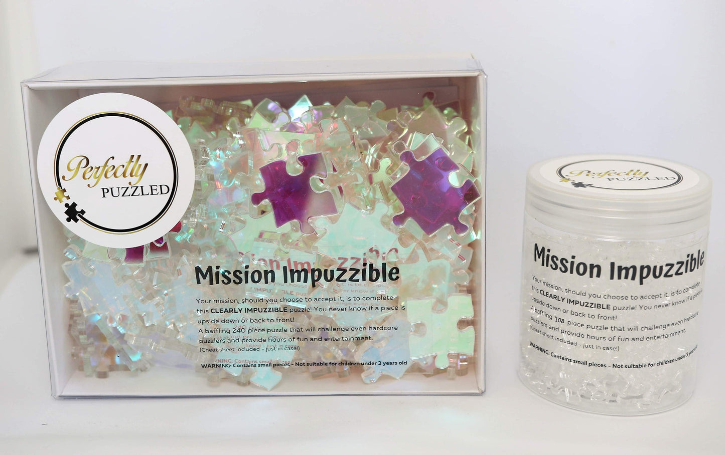 Clear Impossible Hard Jigsaw Puzzle