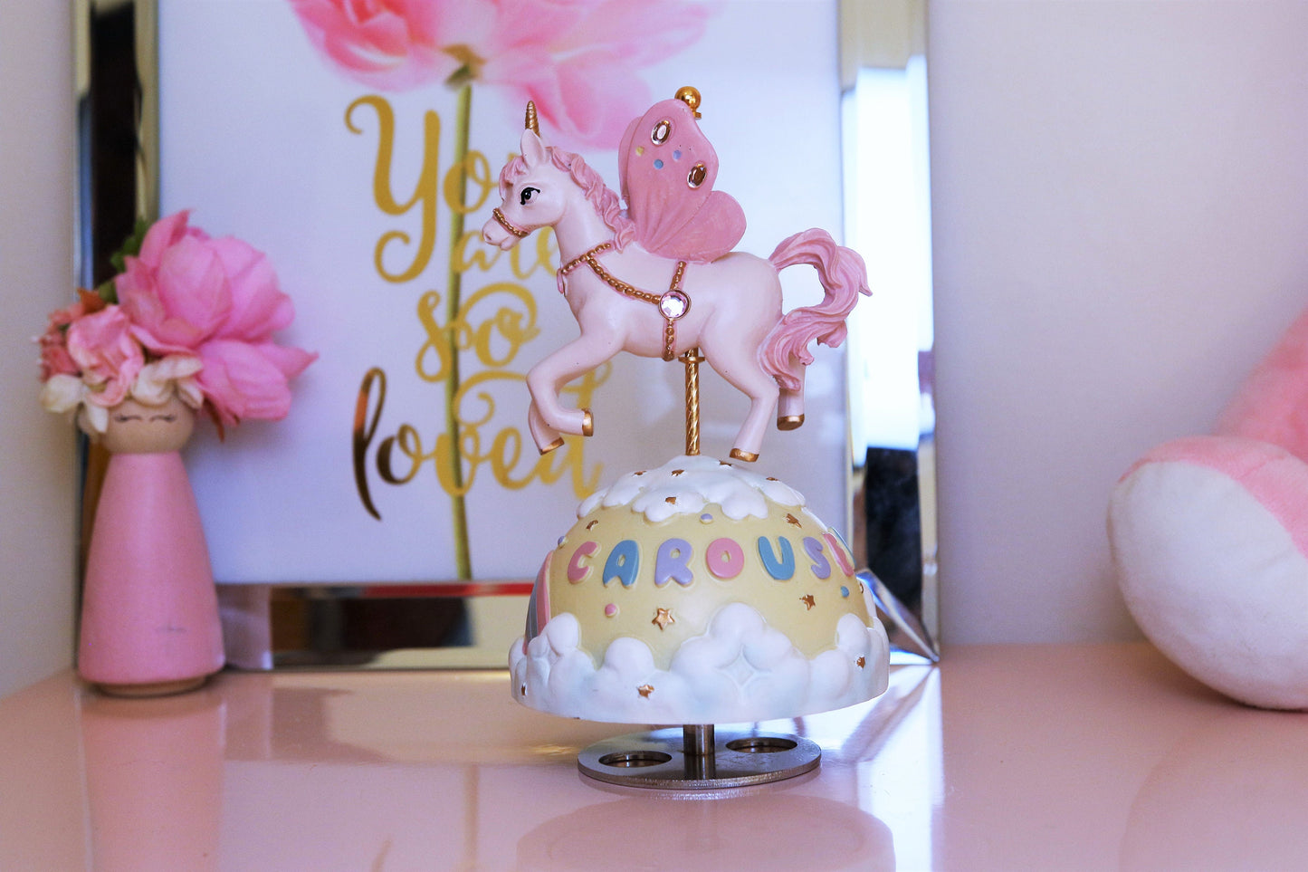 Unicorn Musical Carousel