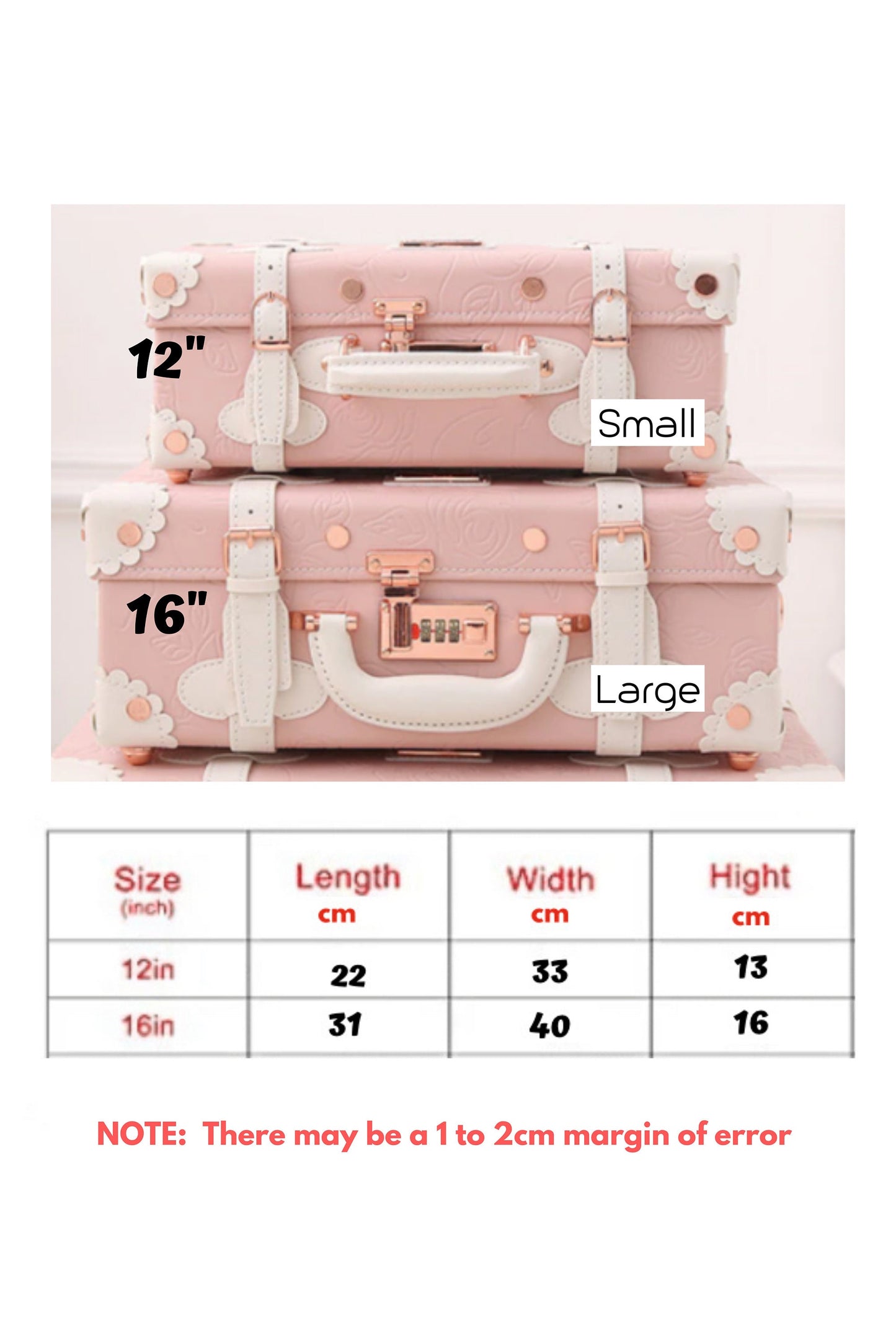 Small Personalised Grey and Rose Gold Baby Keepsake Memory Case