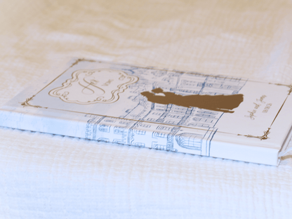 Personalised Toile De Jouy Notebook