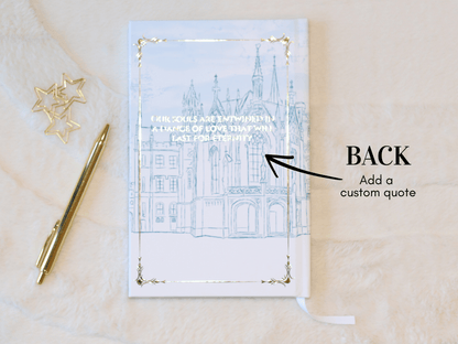 Personalised Toile De Jouy Notebook