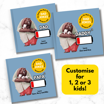 Personalised Dad Jokes Book