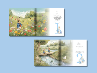 Personalised Blessed & Loved Keepsake Book