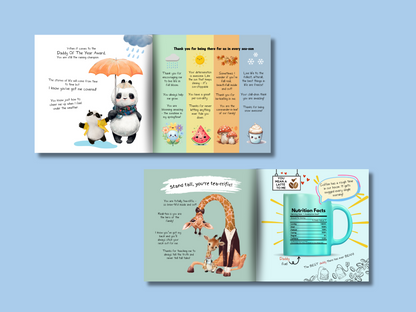 Personalised Dad Jokes Book