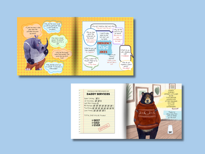 Personalised Dad Jokes Book