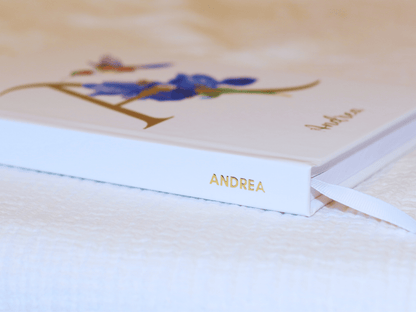 Personalised Initial Gold Foiled Journal (Dotted)