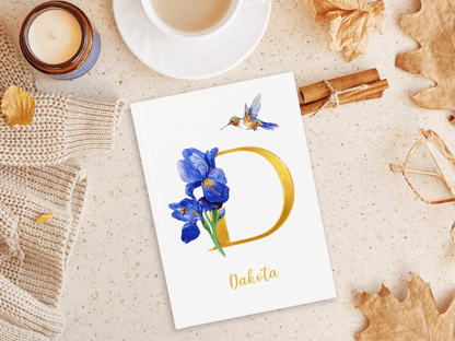 Personalised Initial Gold Foiled Journal (Dotted)