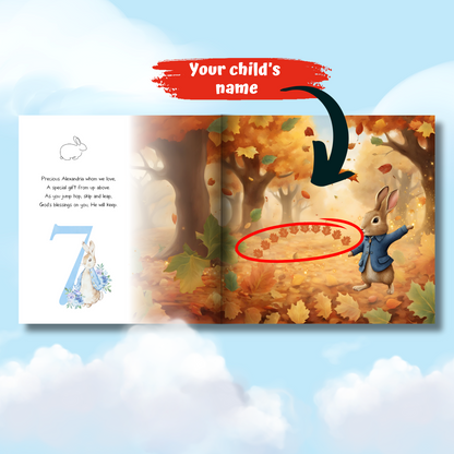 Personalised Blessed & Loved Keepsake Book