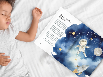 Personalised Christening Nursery Rhymes Book