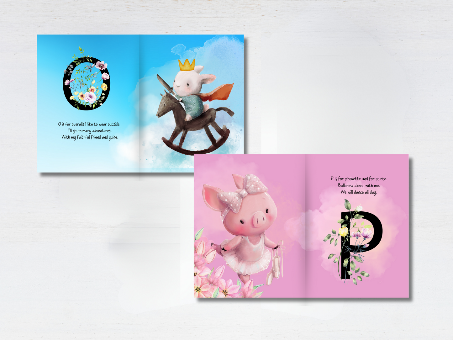 Personalised ABC - Pink Softcover