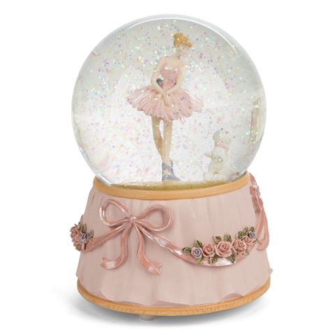 Musical Ballerina Snow Globe