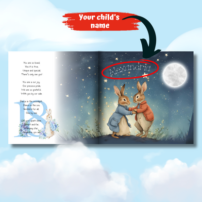 Personalised Blessed & Loved Keepsake Book