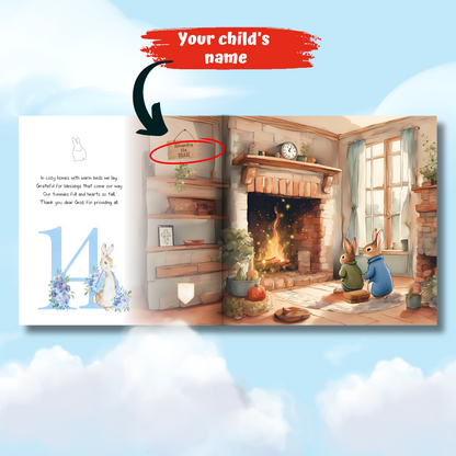 Personalised Blessed & Loved Keepsake Book