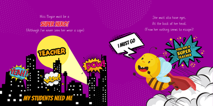 Personalised Thank You for Bee-ing a Super Teacher