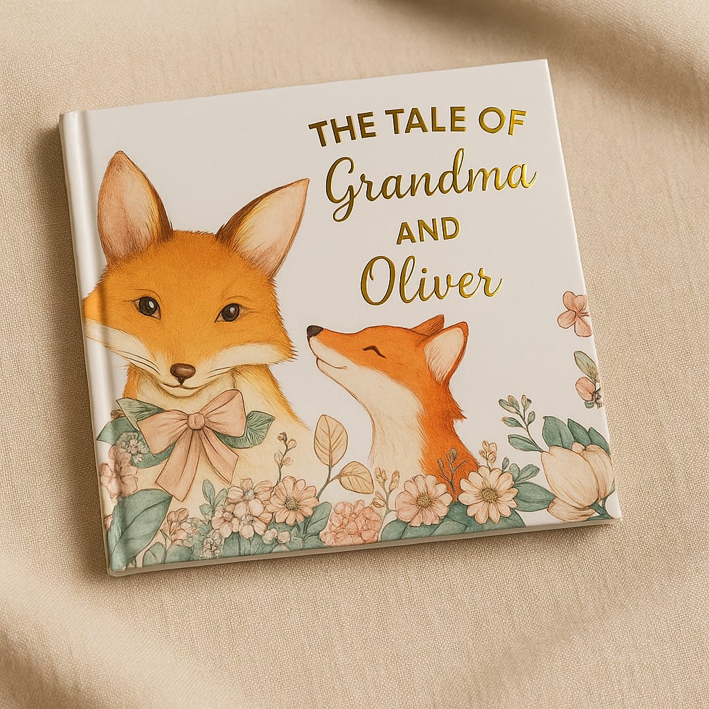Personalised The Tale of Grandma & Me Story Book