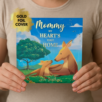 Personalised Mummy My Heart's First Home Story Book