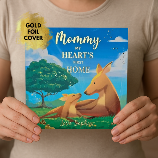Personalised Mummy My Heart's First Home Story Book