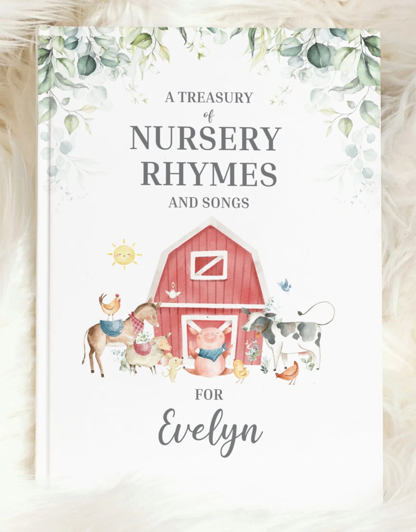 Personalised Nursery Rhymes And Songs - Green