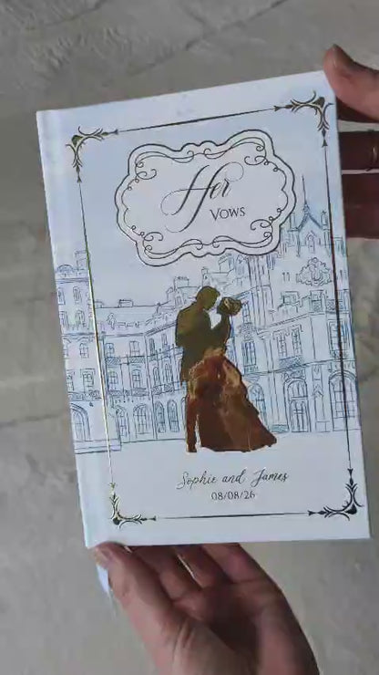 Personalised Toile De Jouy Notebook