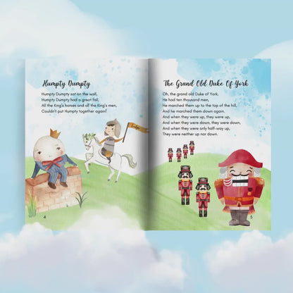 Personalised Christening Nursery Rhymes Book